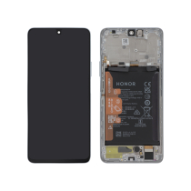 Pantalla completa Plata Honor Magic 4 Lite (Batería integrada)