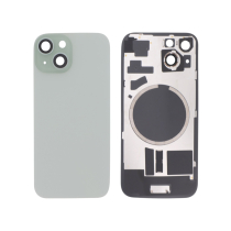 Tapa trasera verde iPhone 15 (con MagSafe) (Sin logo)