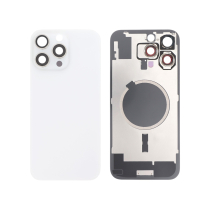 Tapa trasera Blanca Titanio iPhone 16 Pro Max (Con MagSafe) (Sin Logo)