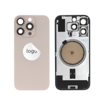 Tapa trasera Titanio Desierto iPhone 16 Pro (Pulled B)