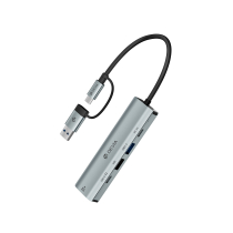 DEVIA Pro2 Hub USB-C 5 en 1 (Gris Oscuro)