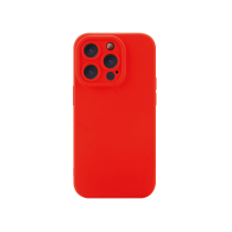 Funda de silicona MagSafe para iPhone 16 Pro (roja)