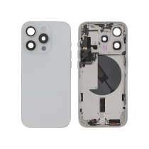 Chasis central iPhone 15 Pro (Titanio Blanco)