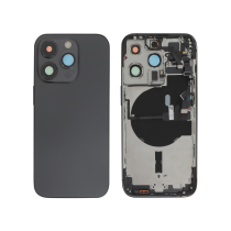 Chasis Completo Negro Sideral iPhone 14 Pro (Con MagSafe) (Sin Logo)