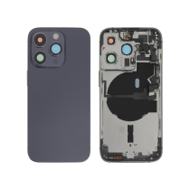 Chasis Completo Morado Oscuro iPhone 14 Pro (Con MagSafe) (Sin Logo)