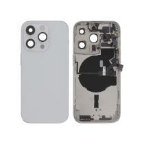 Chasis Completo Plata iPhone 14 Pro (Con MagSafe) (Sin Logo)