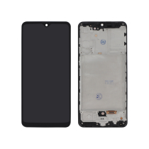 Pantalla completa negra Galaxy A31 (A315F) (Con chasis)