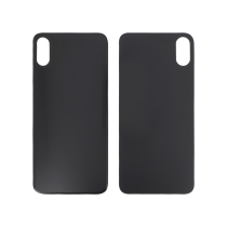 Tapa Trasera Gris Espacial iPhone X (Agujero Grande) (Sin logo)