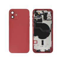 Chasis Completo Rojo iPhone 12 (Con MagSafe) (Sin Logo)