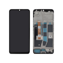 Pantalla completa negra Oppo A16s (Con chasis) (ReLife)
