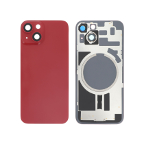 Tapa trasera Completa Roja iPhone 14 (Con MagSafe) (Sin Logo)