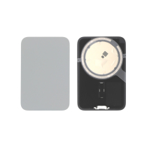 Tapa trasera Plata iPhone 17 Pro (Sin Logo)