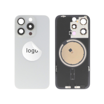 Tapa trasera Titanio Blanco iPhone 15 Pro (Pulled B)