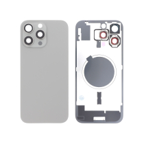Tapa trasera Titanio Natural iPhone 16 Pro Max (Con MagSafe) (Sin Logo)