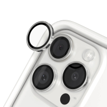 RHINOSHIELD Protección de Cámara iPhone 15 Pro/15 Pro Max (Plata)