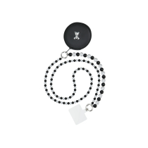 FAIRPLAY Cadena Larga 120cm Olivia (Plata/Negro)