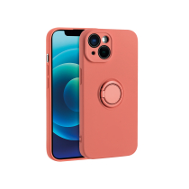 Funda para iPhone 16 Plus con agarre para dedos (rojo espino)