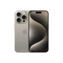 iPhone 15 Pro 128 GB (Titanio natural) (Grado A) (IVA de margen) (Reacondicionado)