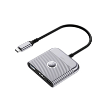 WiWU Adaptador USB-C 3-en-1 (Wi-HB002)